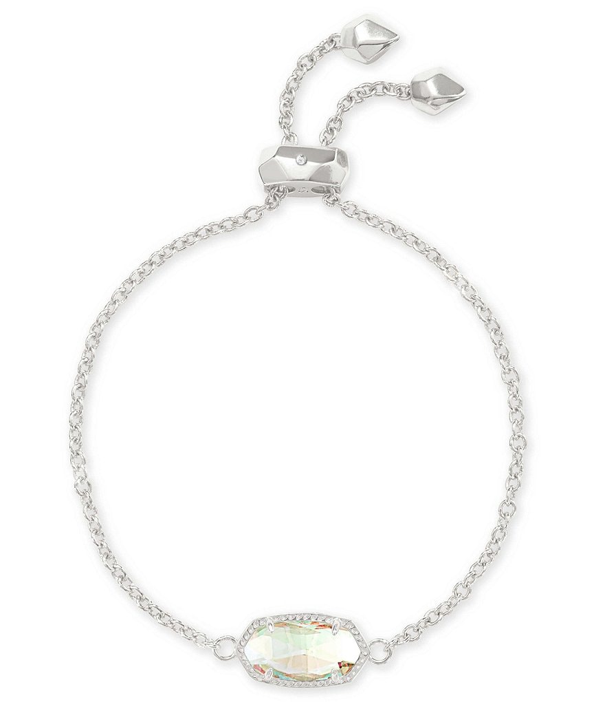 Kendra Scott Elaina Silver Adjustable Chain Bracelet