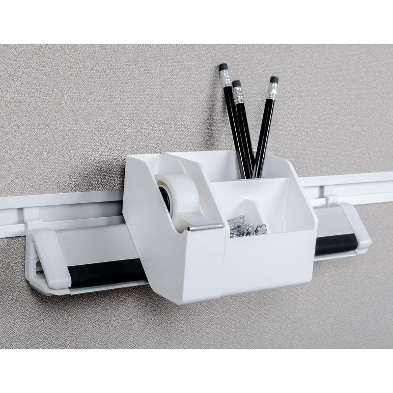 Bostitch Konnect 3-Piece Desk Organizer & Cable KT-KIT1-WHITE