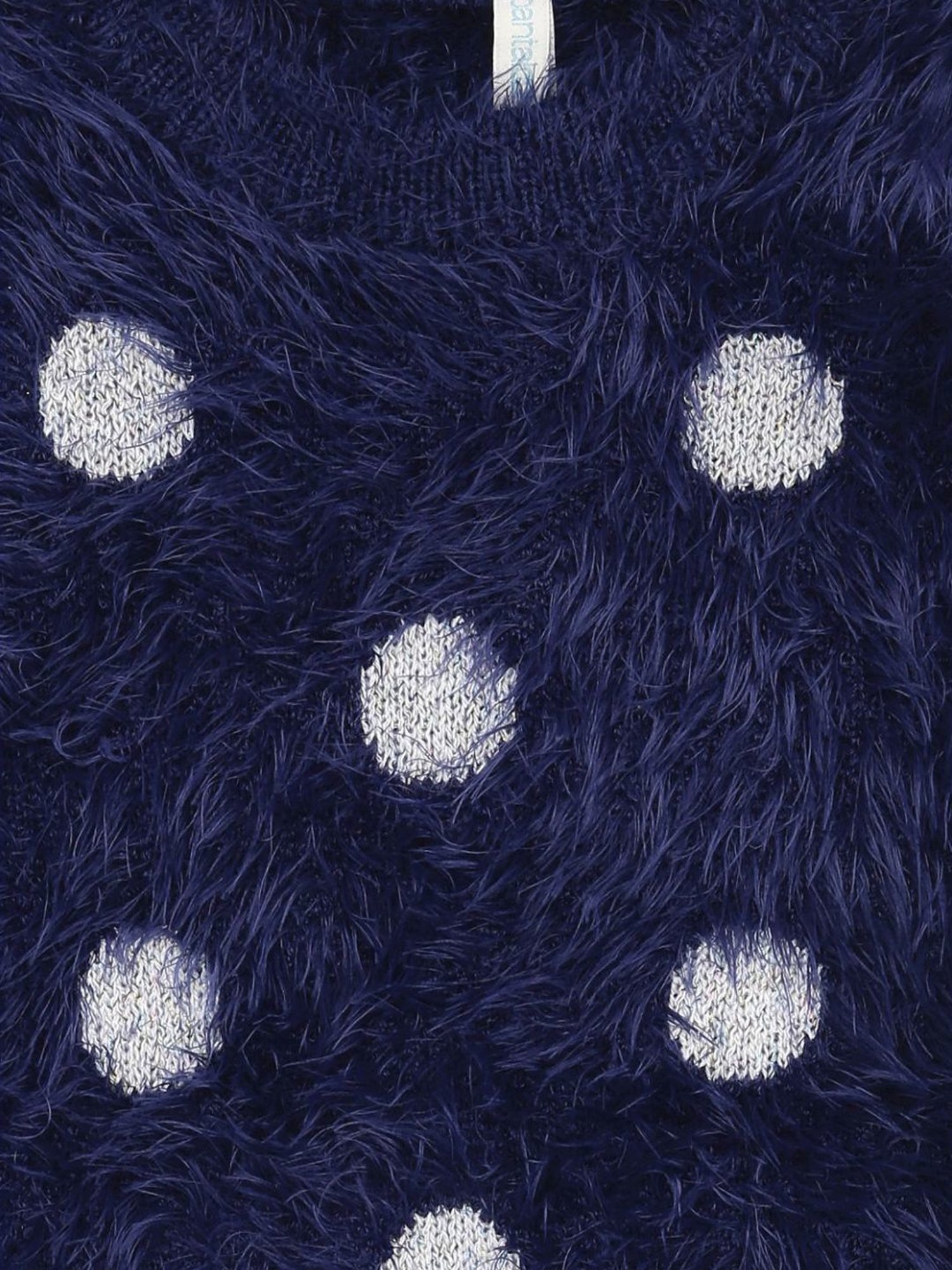 Elle Kids Black Solid Full Sleeves Sweater