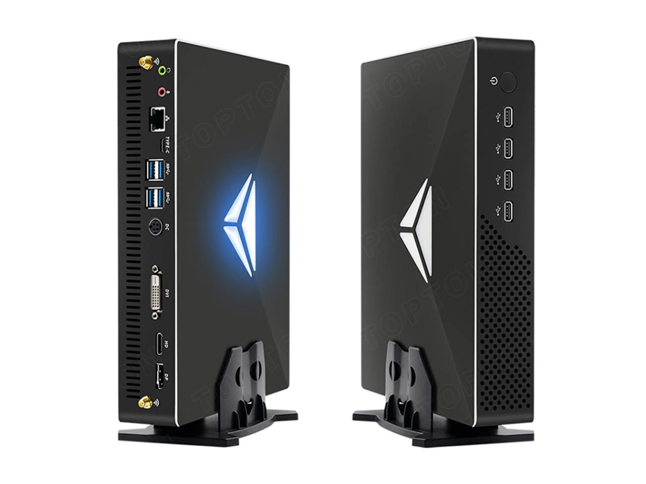 Mini Gaming PC Intel Core i5-9400F GTX1050Ti 4G Win 10 M.2 NVMe SSD Desktop Computer 4K Multi-Display AC WiFi 64GB Ram 1TB SSD