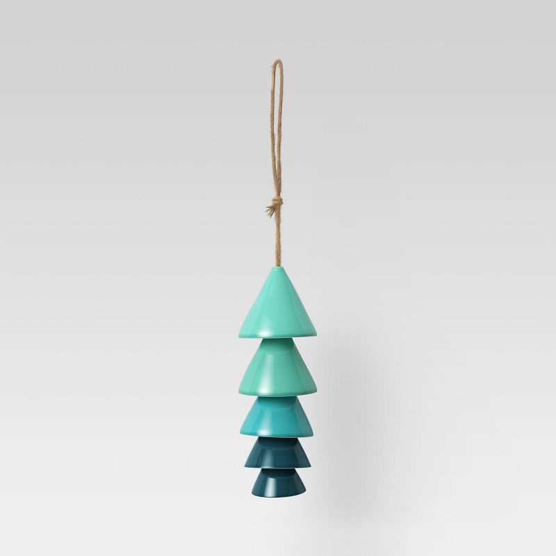 Ceramic Wind Chime Blue - Opalhouse™