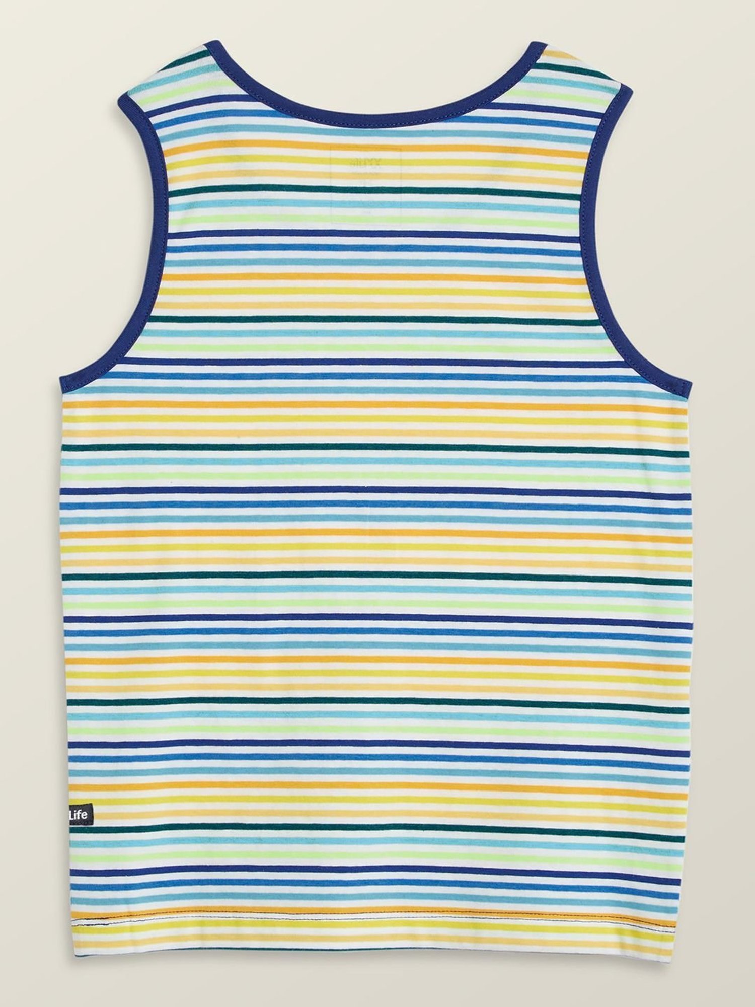 XY Life Kids Multicolor Striped Tank Top (Pack of 3)