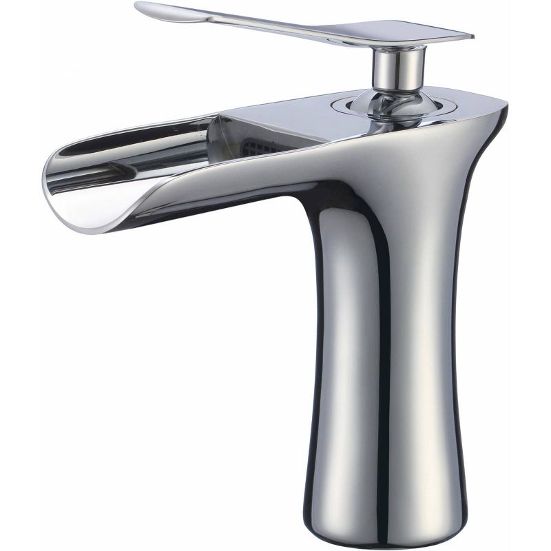 One Hole CUPC Approved Stainless Steel Walker Faucet Chrome - American Imaginations