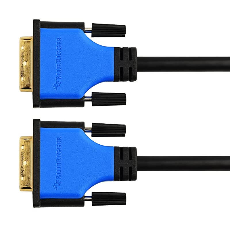 DVI to DVI Cable 15 Feet Monitor Cable Dual Link Male to Male Black