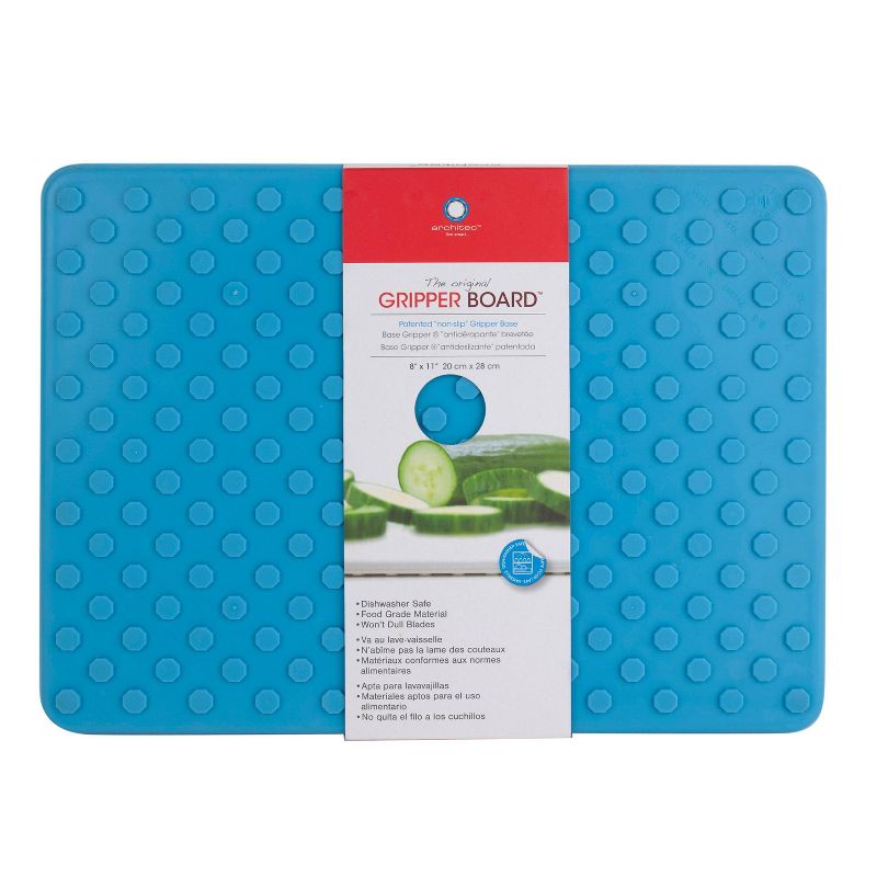 Architec Our Original Gripper Cutting Board 8"x11" Turquoise