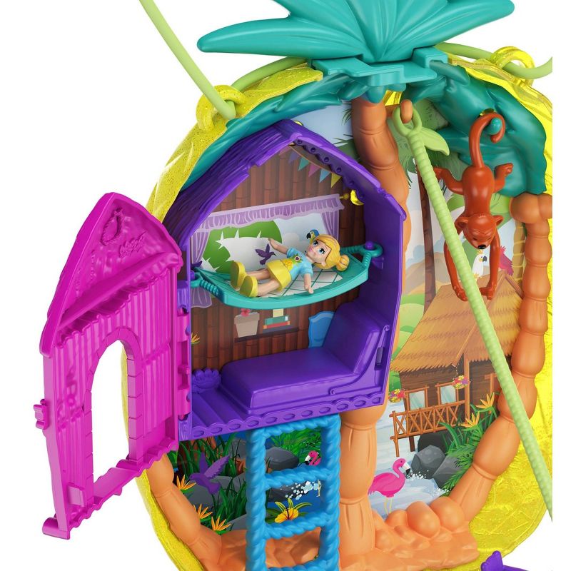 Polly Pocket Tropicool Pineapple Purse Fanny Pack Playset