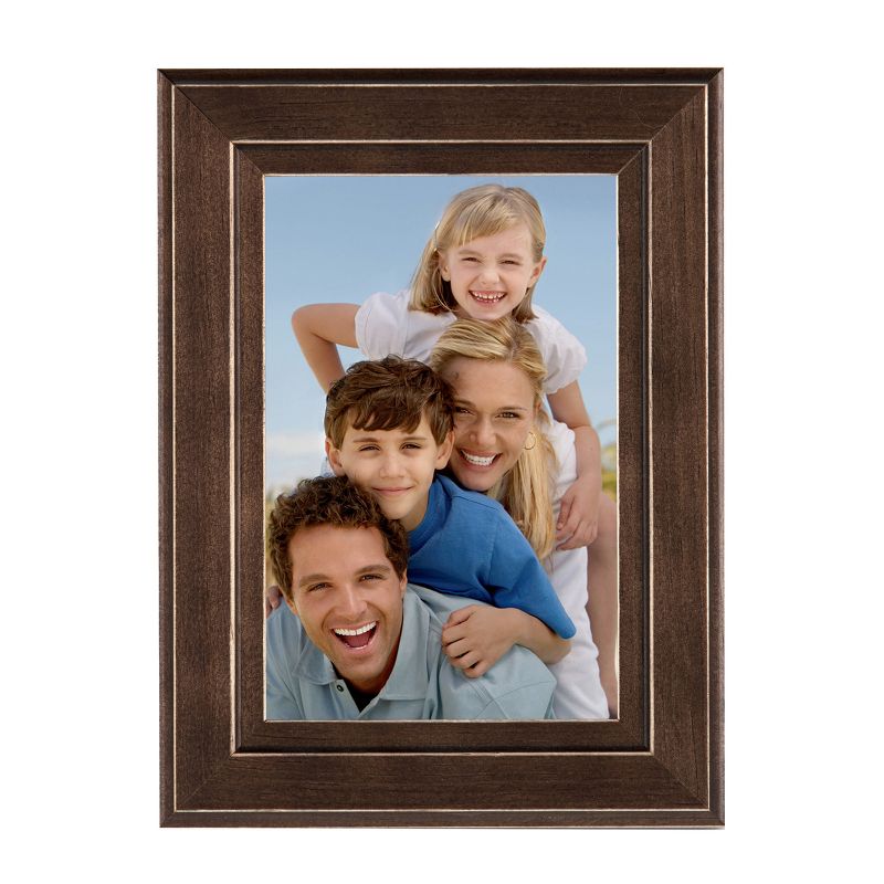 4" x 6" Kieva Tabletop Frame Brown - DesignOvation