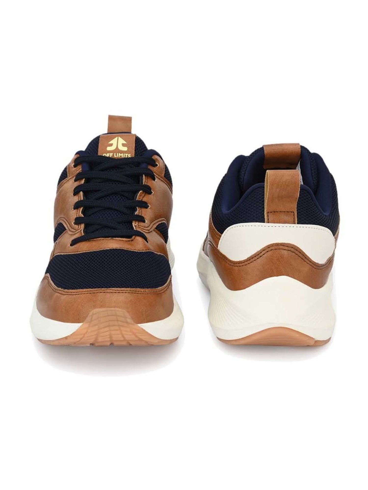 OFF LIMITS Men's STUSSY Tan & Navy Running Shoes