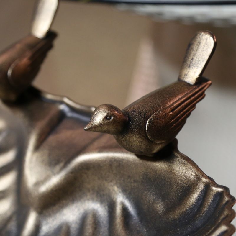 9" Classic II Birdbath with Tripod Stand Antique Copper - Achla Designs