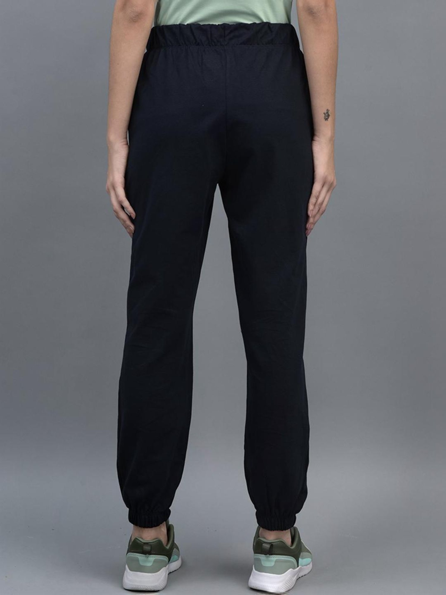 Dollar Navy & Purple Cotton Logo Work Joggers - Pack Of 2