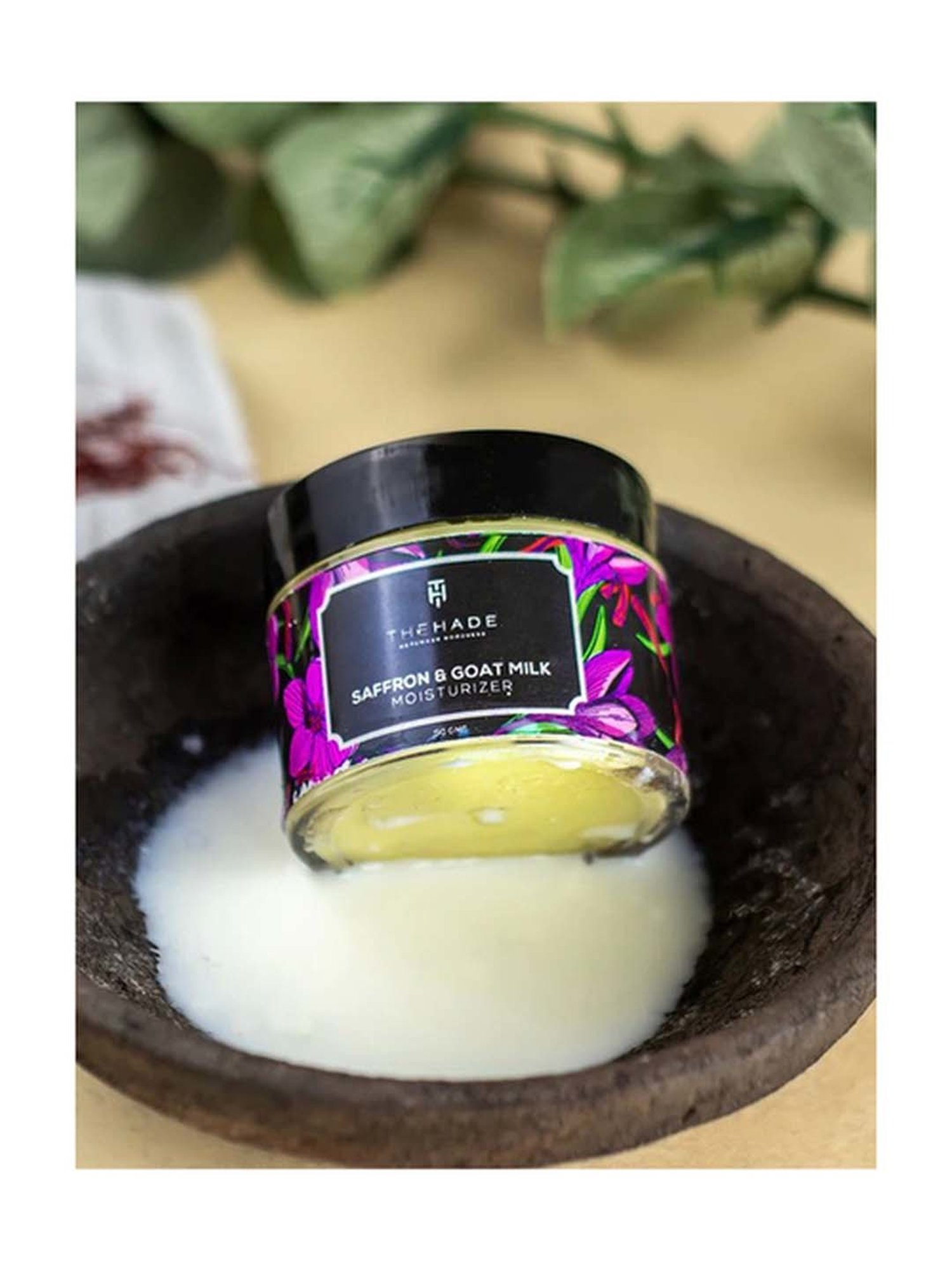 The Hade Saffron & Goat Milk Moisturiser - 50 gm