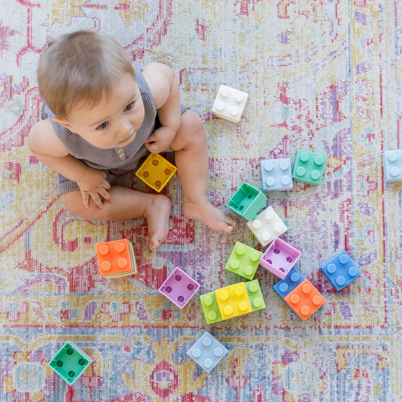 Infantino Go gaga! Super Soft 1st Building Blocks
