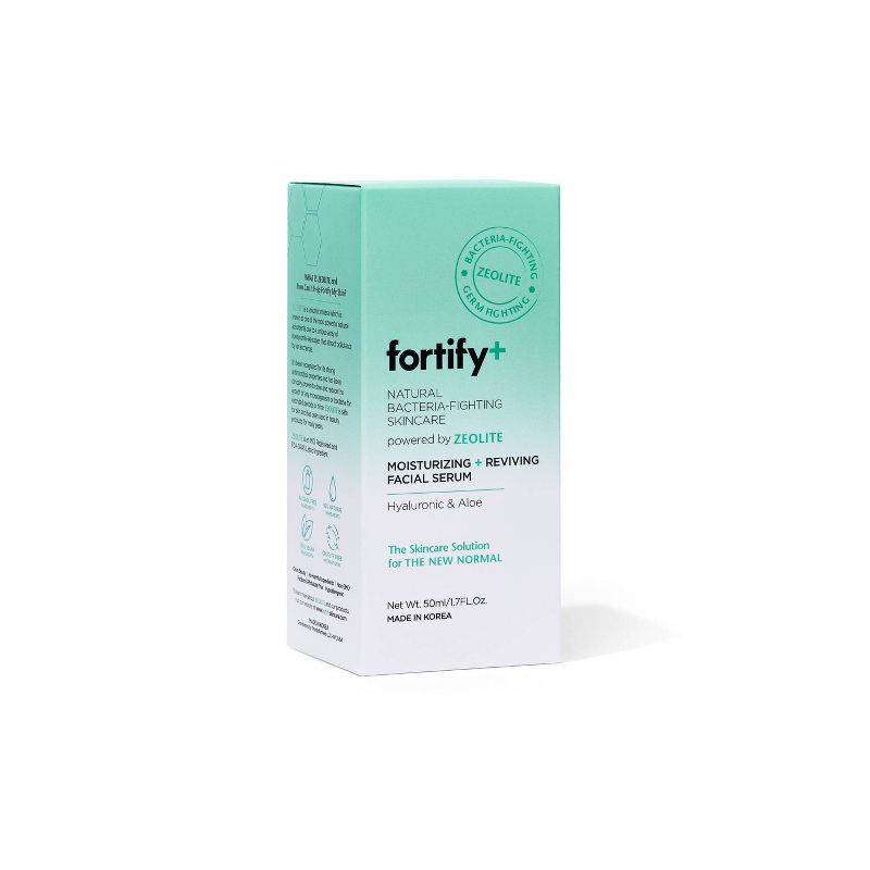 Fortify+ Natural Bacteria-Fighting Skincare Moisturizing and Reviving Facial Serum - 1.7 fl oz