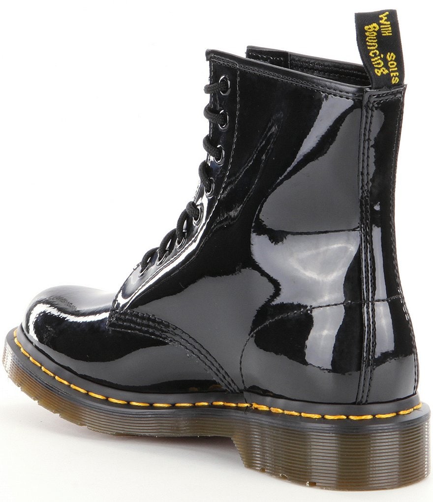 Dr. Martens Women's 1460 Patent Leather Combat Boots