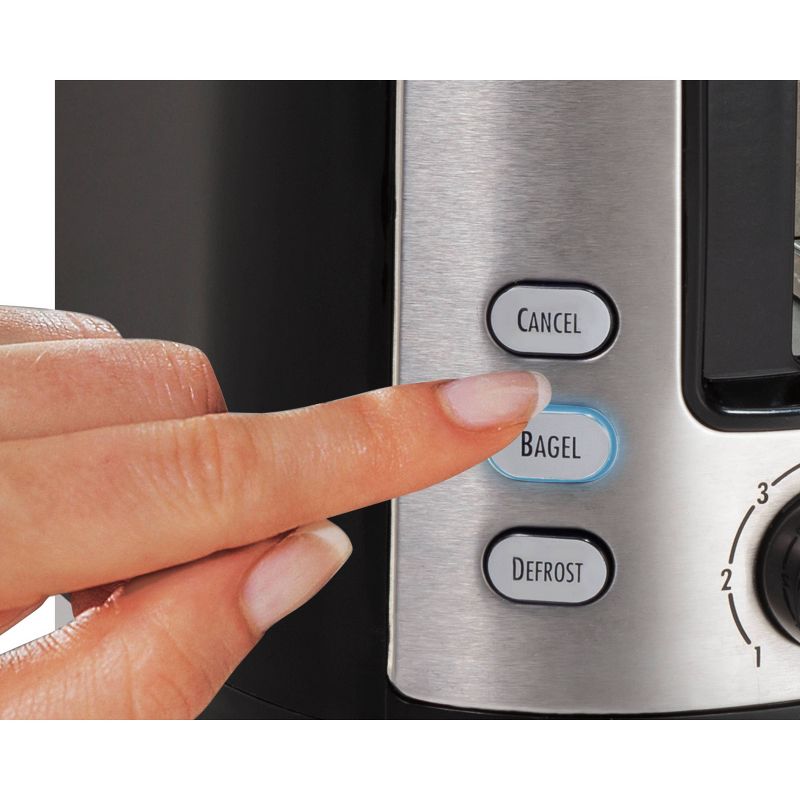 Hamilton Beach 4-Slice Toaster - Black