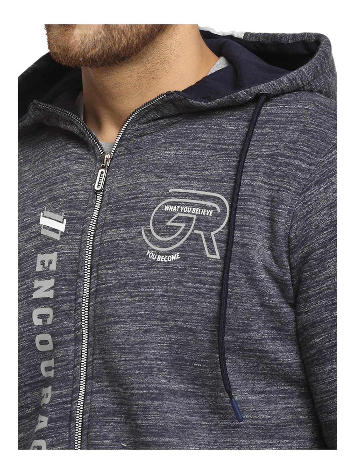 Global Republic Navy Printed Tracksuit