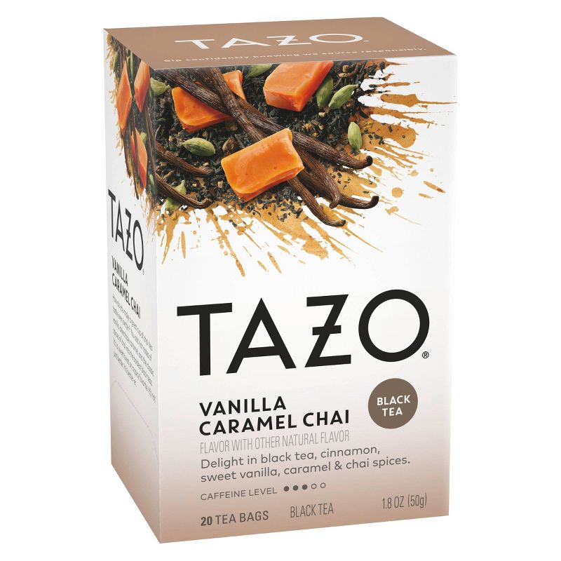 Tazo Chai Vanilla Caramel Black Tea - 20ct
