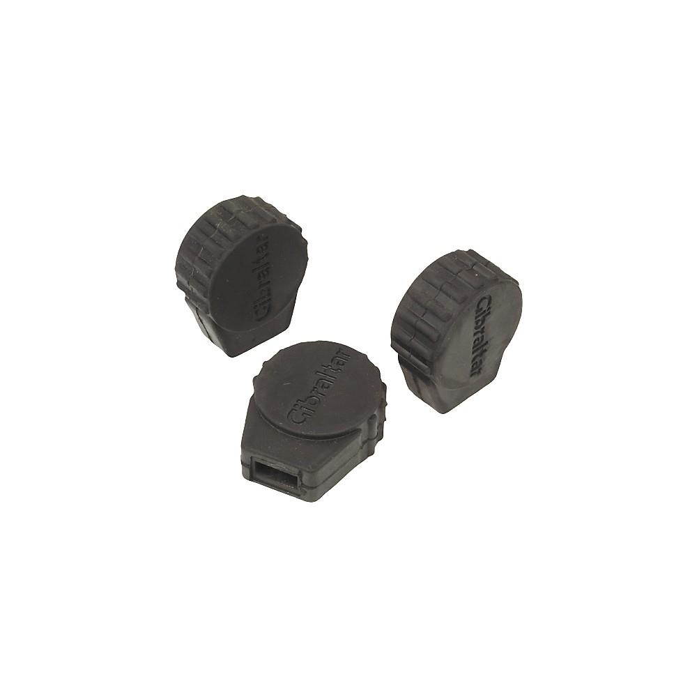 Gibraltar Round Rubber Feet - 3 Pack