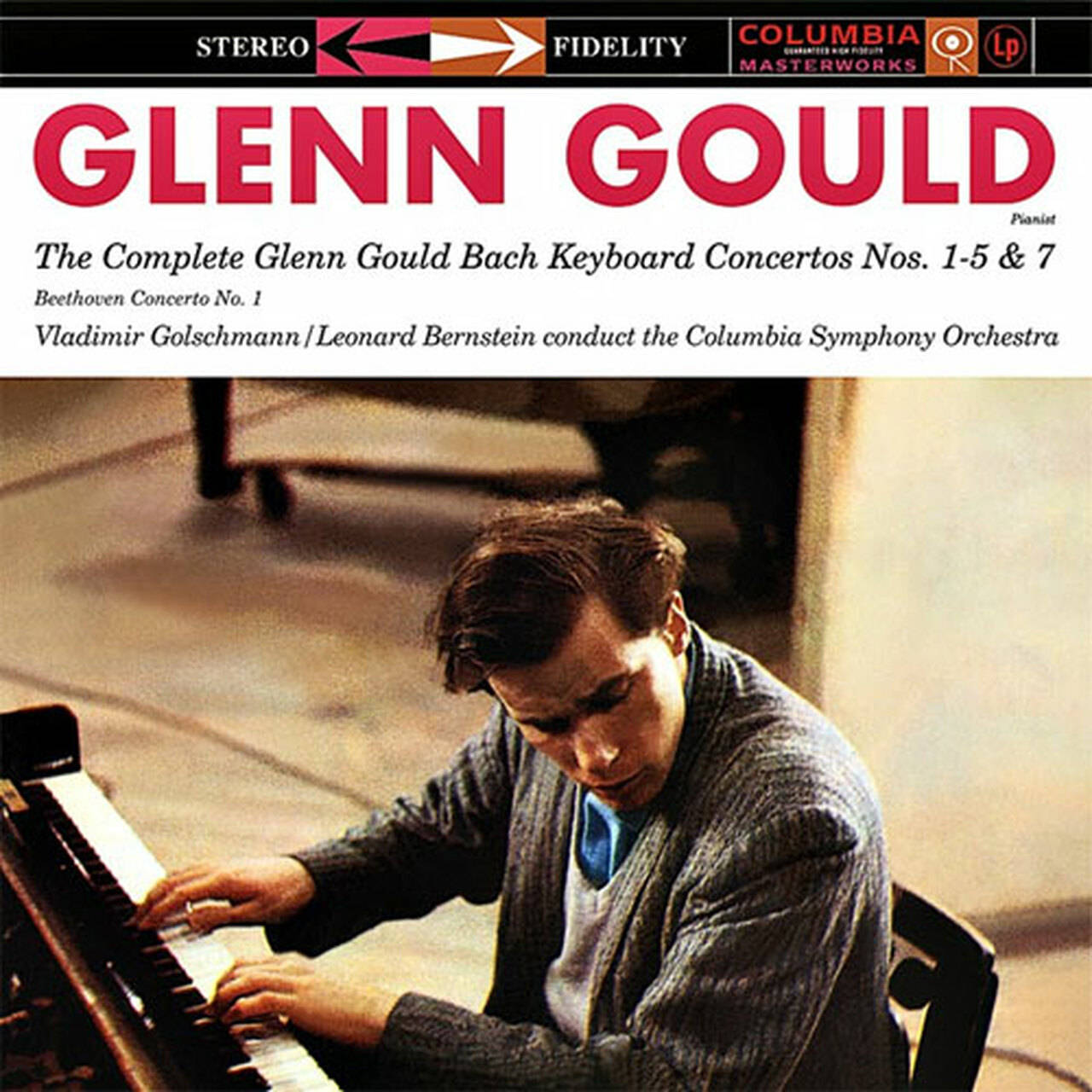 Glenn Gould The Complete Glenn Gould Bach Keyboard Concertos Nos. 1-5 & 7 180g 3LP (Vinyl)