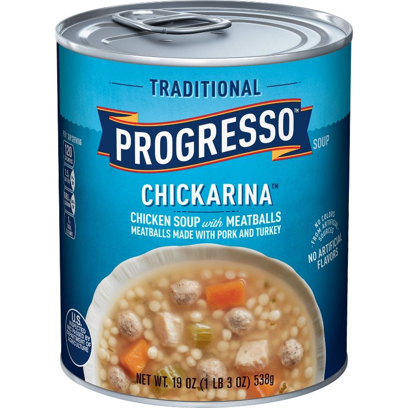 Progresso Traditional Chickarina Chicken Soup with Meatballs 18oz