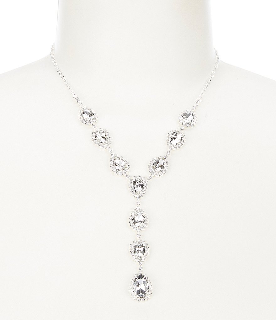 Cezanne Crystal Pears Y Neckalce