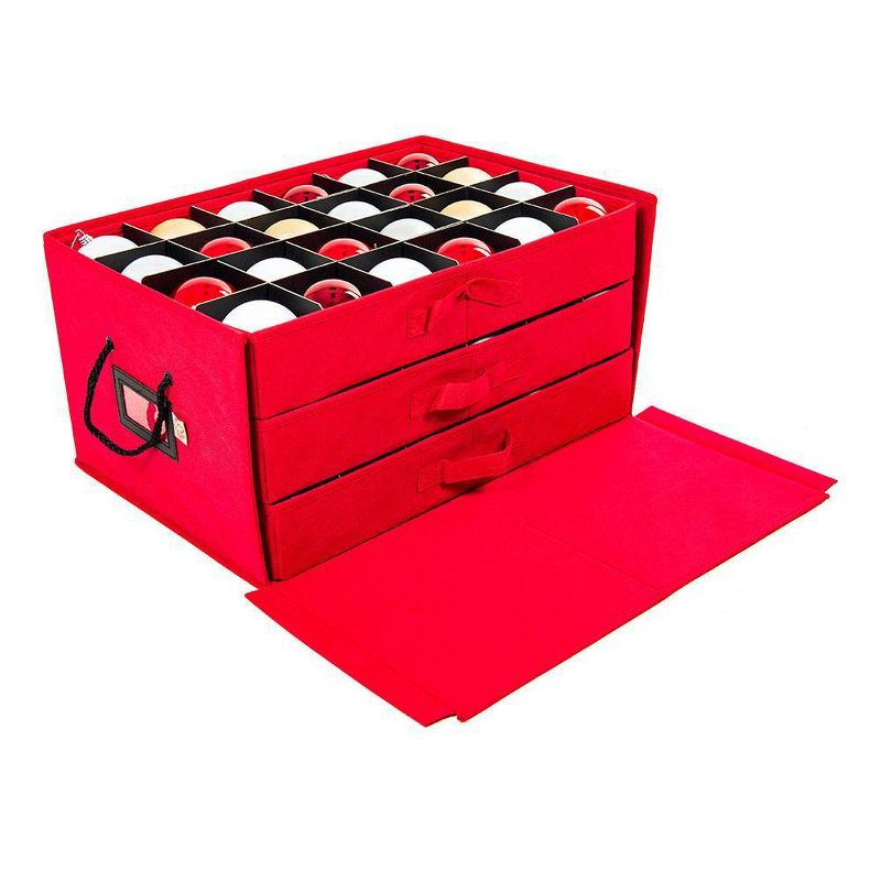 TreeKeeper 3 Drawer Ornament Storage Box