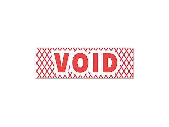 Xstamper ECO-GREEN 1825 Title Message Stamp, VOID, Pre-Inked/Re-Inkable, Red