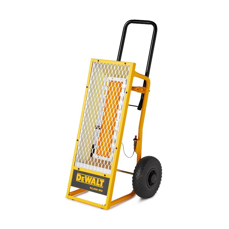 Dewalt Heavy Duty 45000 BTU Radiant Heat Propane Portable Work Job Site Heater