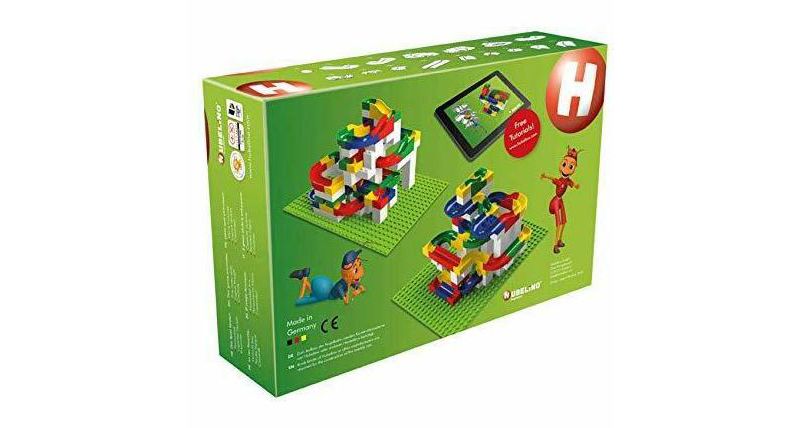 Hubelino Marble Run - 128-Piece Run Elements Expansion Set