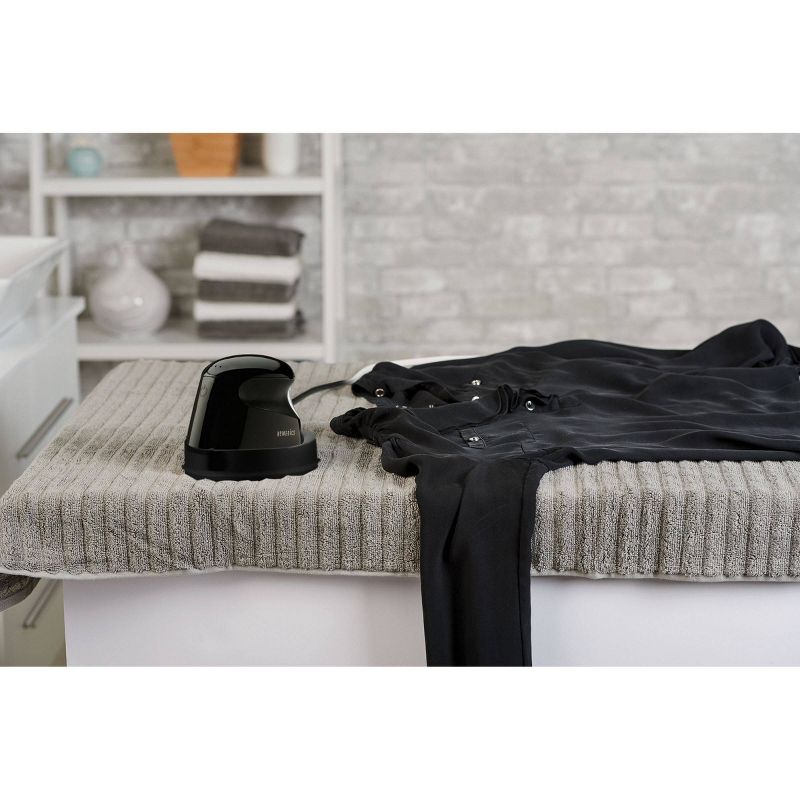 HoMedics Perfect Steam Professional Mini Garment Steamer And Iron Black