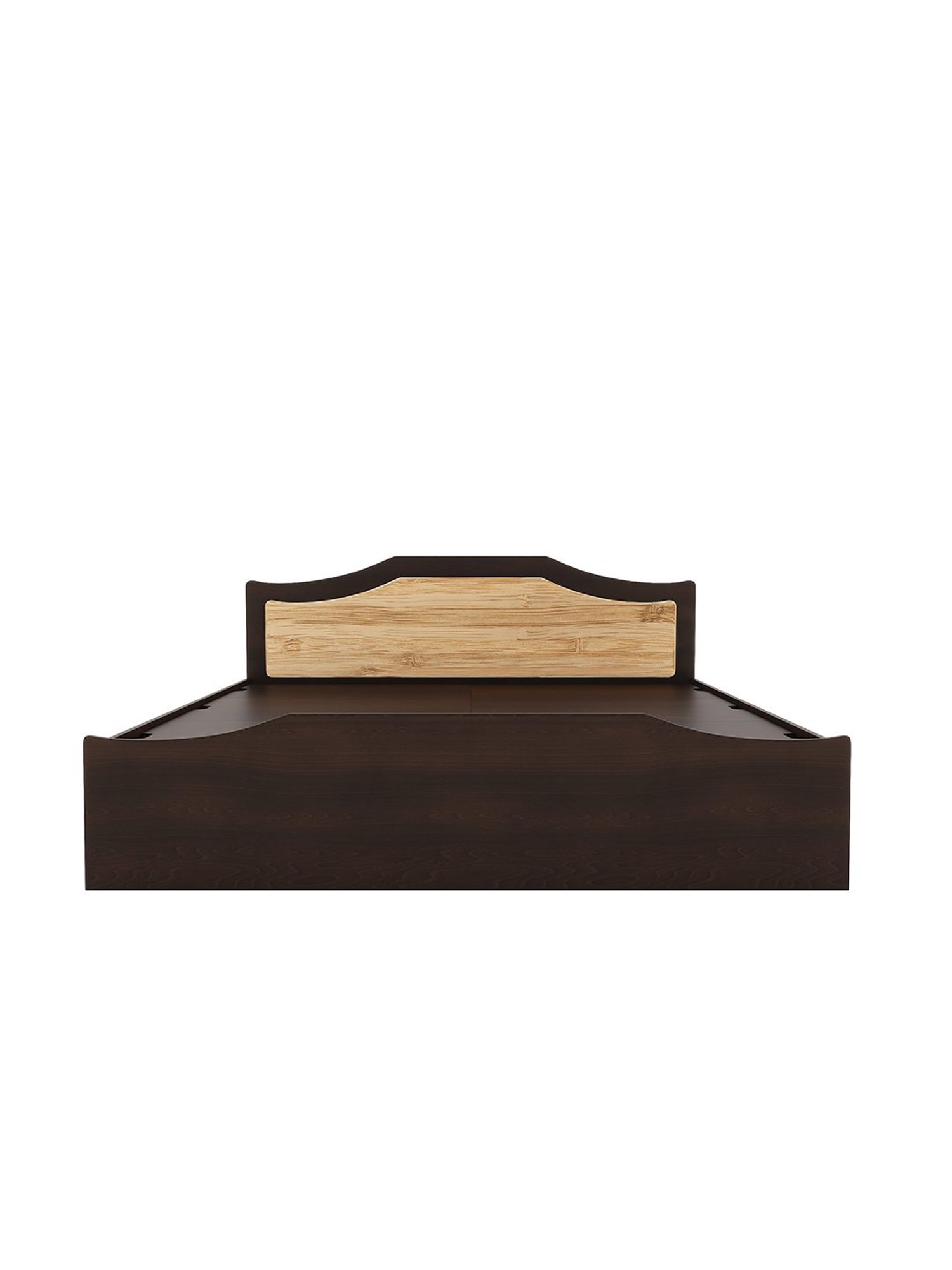 Nilkamal Willy Black Engineered Wood King Bed with Storage
