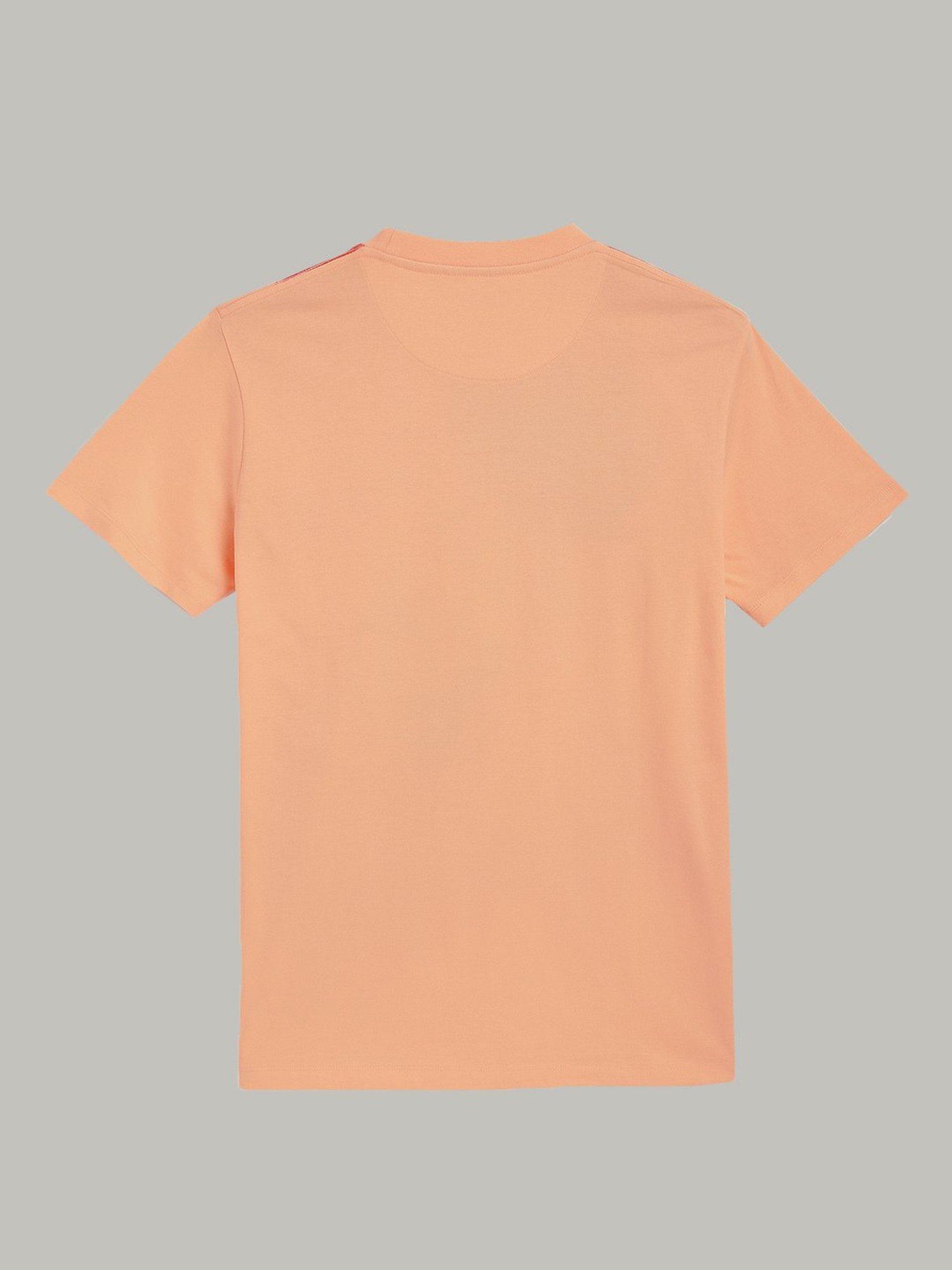 Free Authority Peach Regular Fit Printed T-Shirt