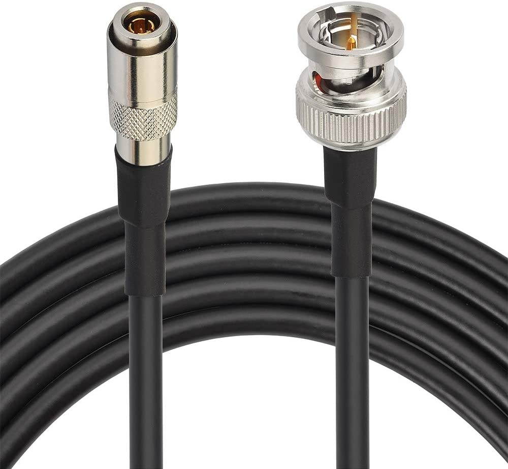 Superbat HD SDI Cable Blackmagic BNC Cable DIN 1.0/2.3 to BNC Male Cable (Belden 1855A) - 1ft/3ft/5ft/10ft/15ft - for Blackmagic BMCC/BMPCC Video Assist 4K Transmissions HyperDeck Kameras