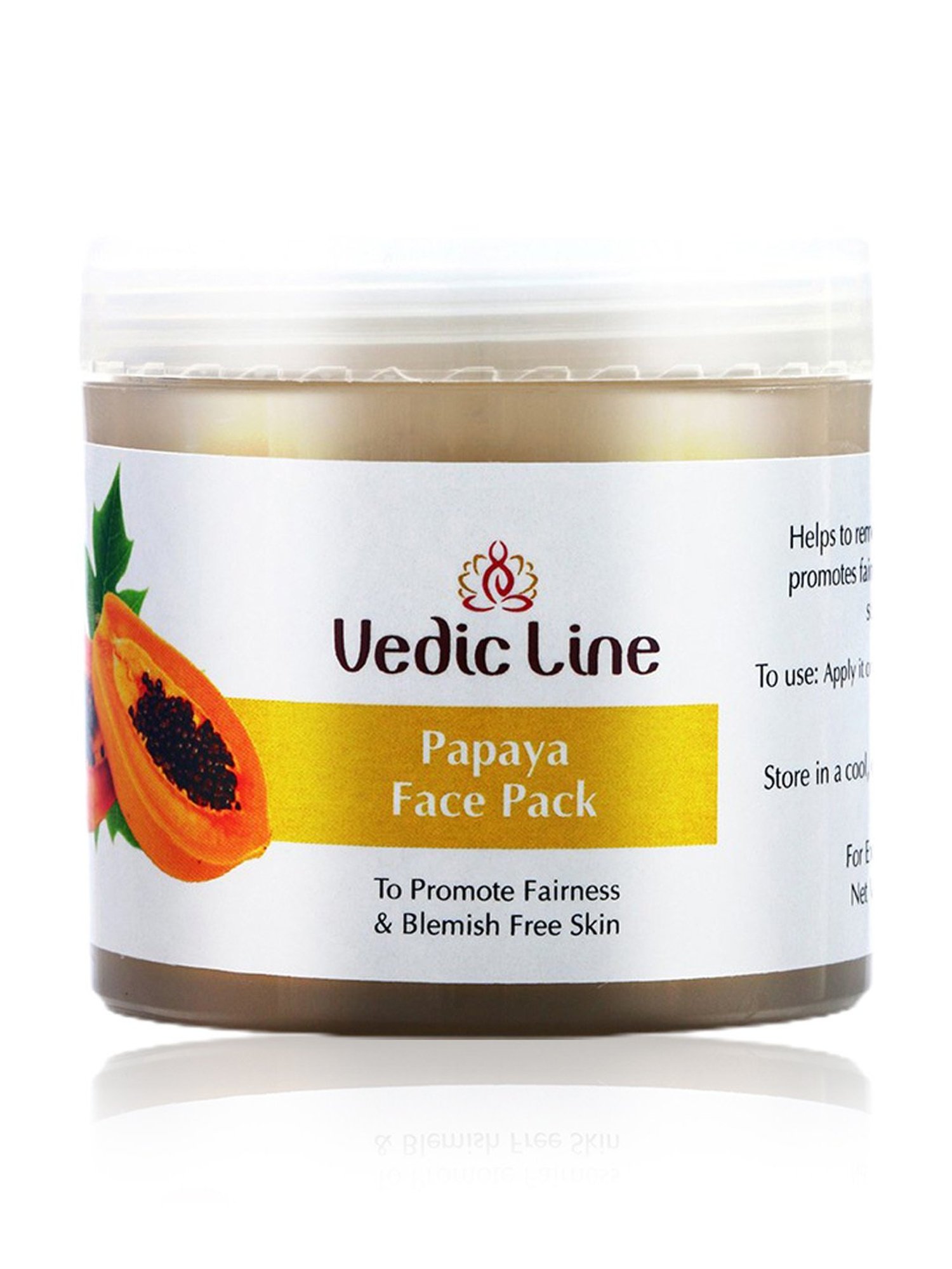 VEDIC LINE Papaya Face Pack - 100 ml