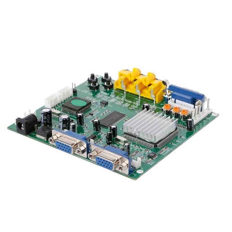 Arcade Game RGB/CGA/EGA/YUV To Dual VGA HD Video Converter Adapter Board GBS-8220