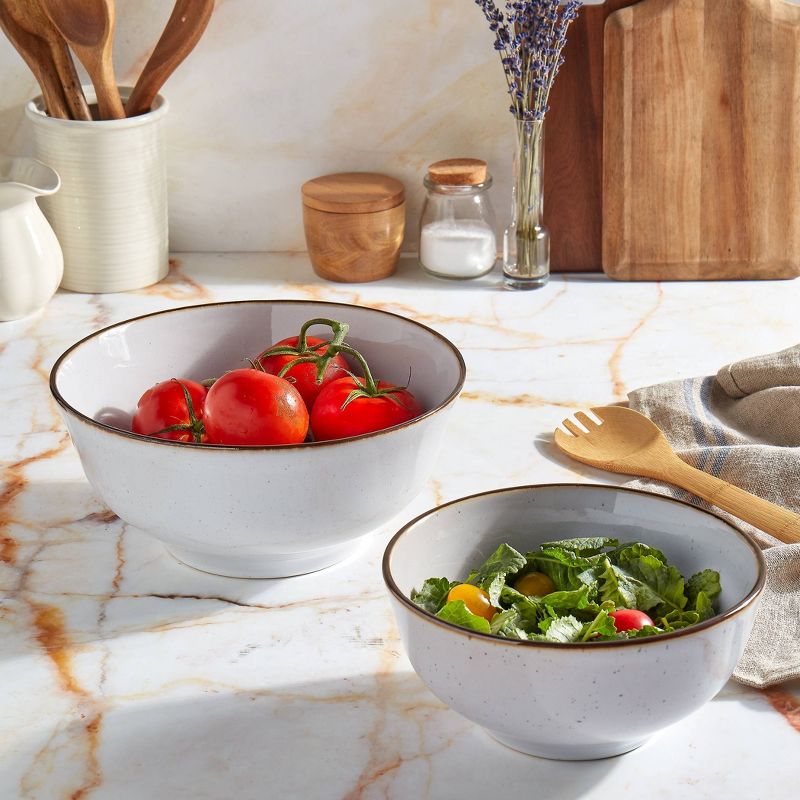 Servewell Multicolor Melamine Veg. Bowl - Set of 6