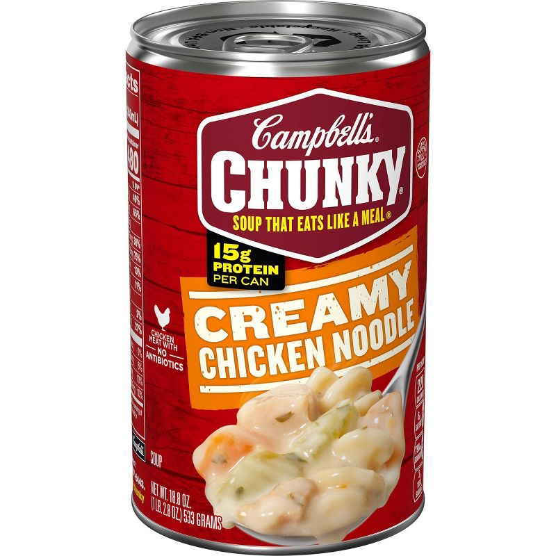 Campbell's Chunky Creamy Chicken Noodle Soup 18.8oz