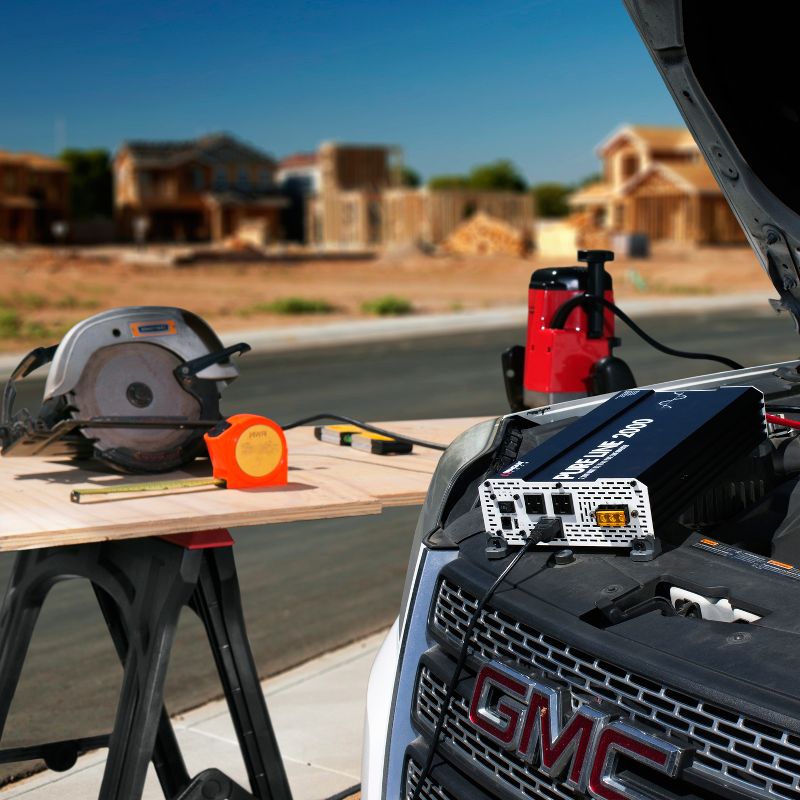 Wagan Pure Line 2000W ETL Certified Power Inverter Black