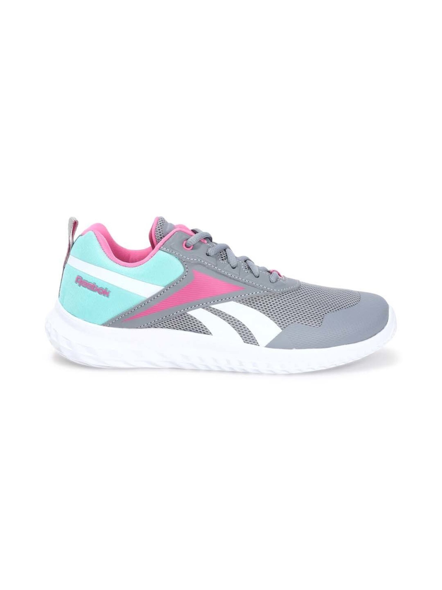 Reebok Kids Rush Runner 5 Grey & Pink Running Shoes