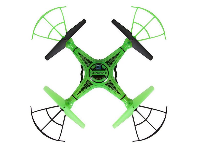 Striker-X Glow-In-The-Dark 2.4GHz - 4.5CH Remote Control RC HD Camera Drone