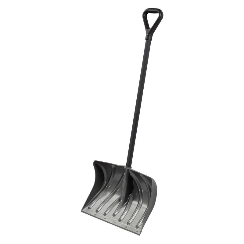Suncast 20'' Combo Shovel with Wear Strip Gray