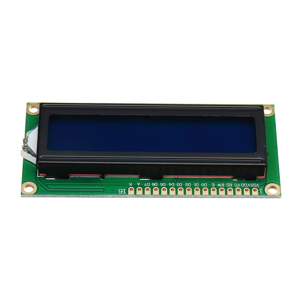 1Pc 1602 Character LCD Display Module Blue Backlight