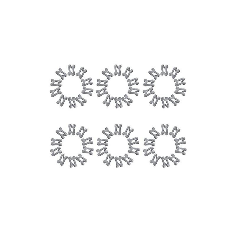 60 pcs Connector Hooks for Hangers, Cascading Hanger Hooks, Space Saving Hangers Hooks