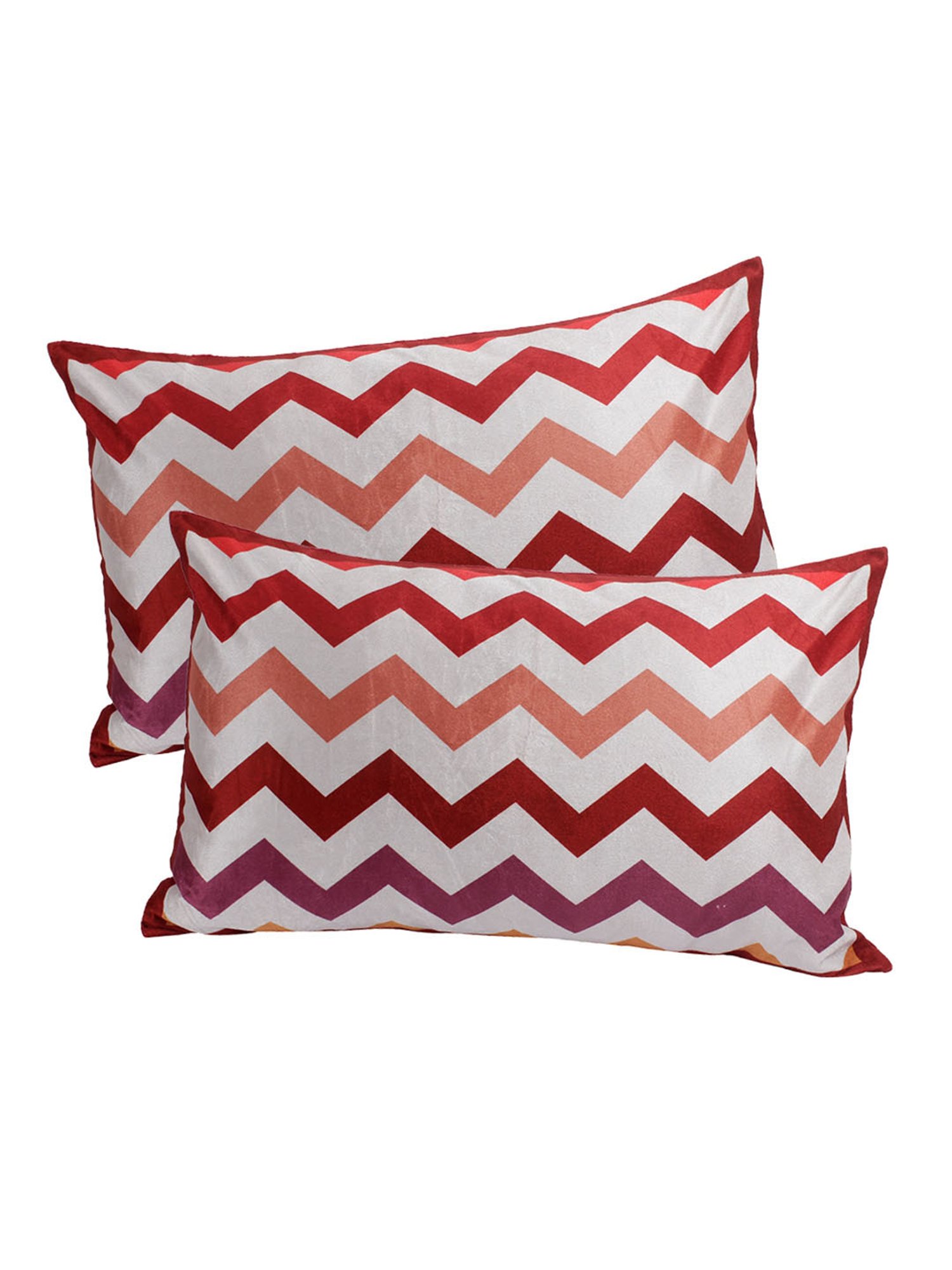 HOSTA HOMES Ultrasonic Abstract Brown 280 TC Polyvelvet Pillow Cover