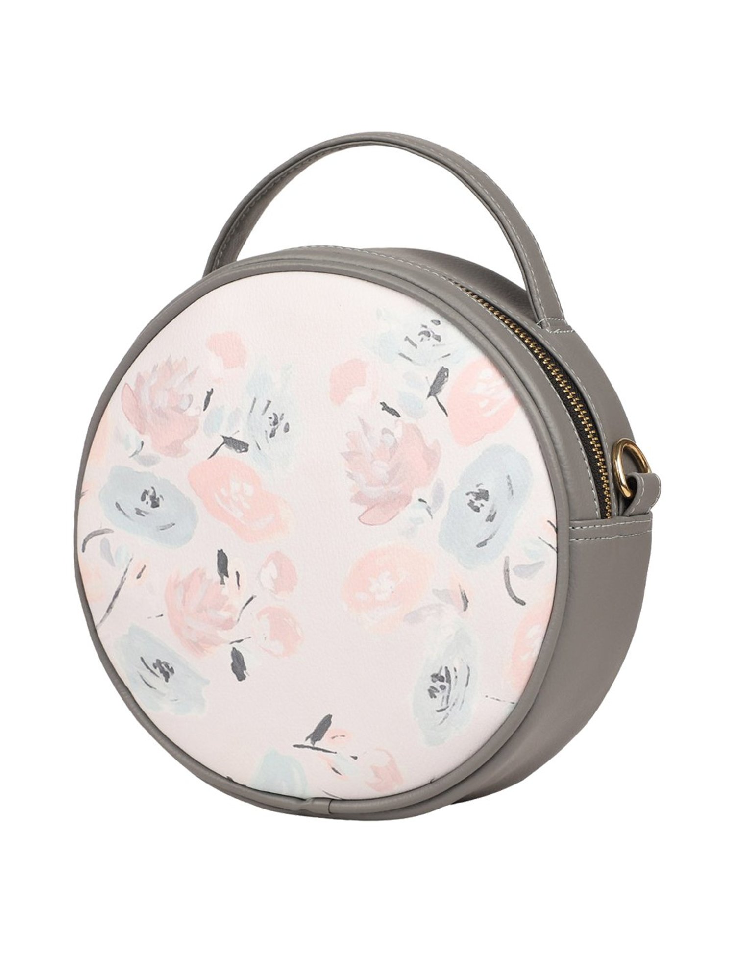 Bagsy Malone Grey Printed Medium Handbag