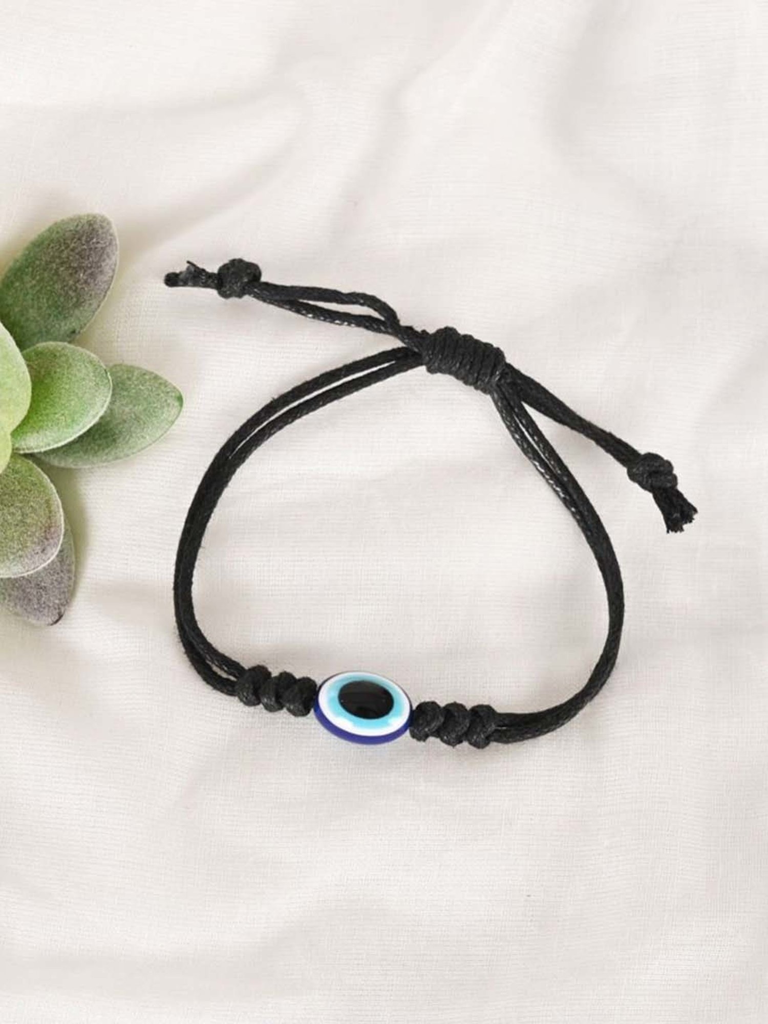 NVR Evil Eye Adjustable Bracelet for Unisex