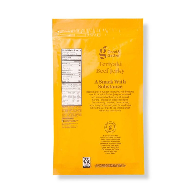 Teriyaki Beef Jerky - 10oz - Good & Gather™