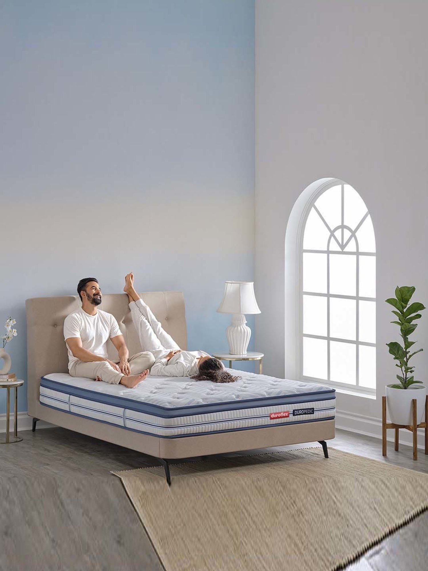 Duroflex Strength Plus White Coir Doctor Recommended Single Size Euro Top Mattress