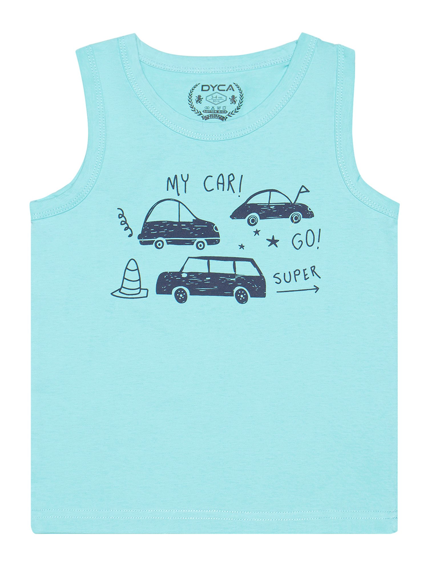 Dyca Kids Assorted Printed T-Shirt (Pack Of 3)