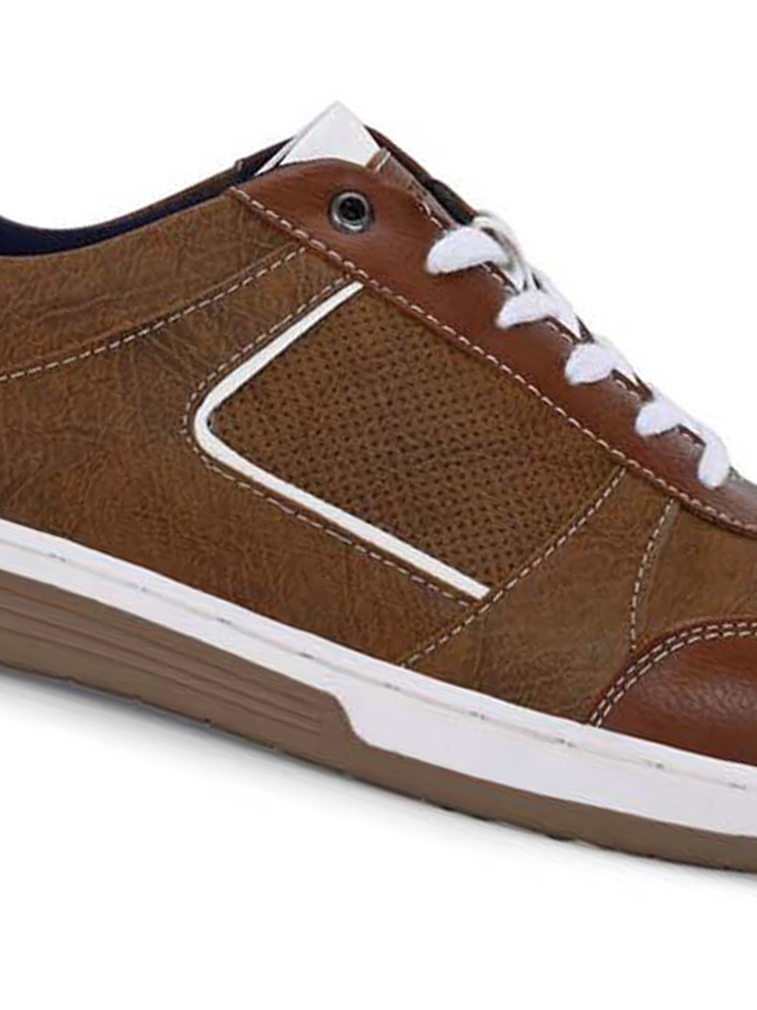 Clog London Men's Tan Casual Sneakers
